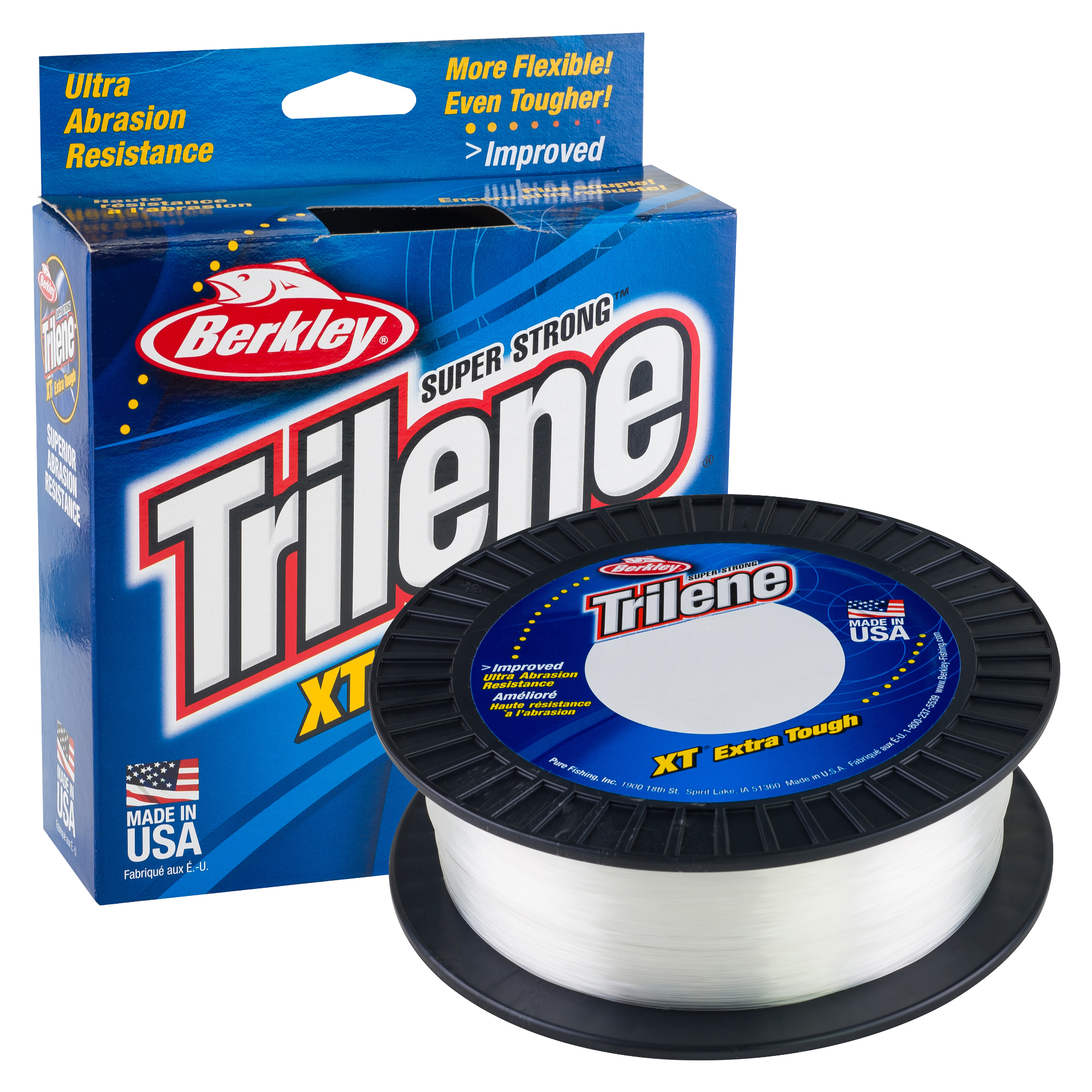 Berkley Trilene XT 20 lb. Monofilament Fishing Line, Clear - 1000